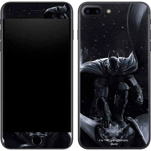 DC Comics Arkham Origins Batman In action pose iPhone 8 Plus Skin